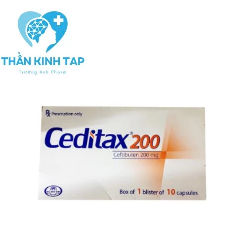 Ceditax 200 - Thuốc điều trị các bệnh nhiễm khuẩn